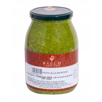BACCO pesto z pistacji z Sycylii 65% pistacji 1kg